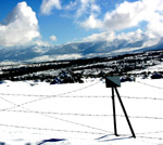 Winterliche Landschaft bei Segovia